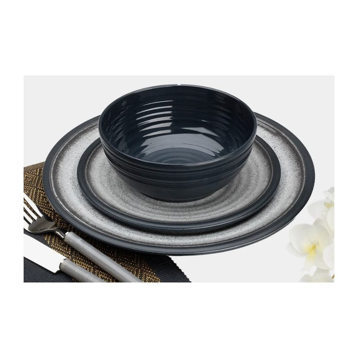 Granite Grey 12 pc Melamine Set