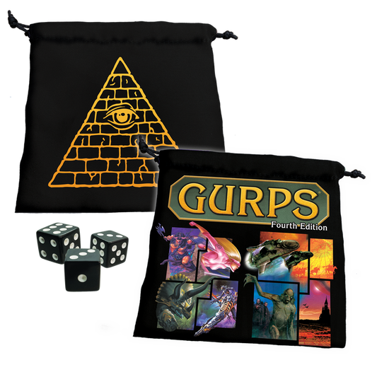 GURPS 4th Edition Dice Bag