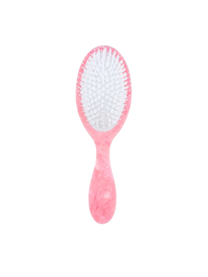 Hand-painted Orange Blossom Amazing Hair Day Brush | Eco-Friendly