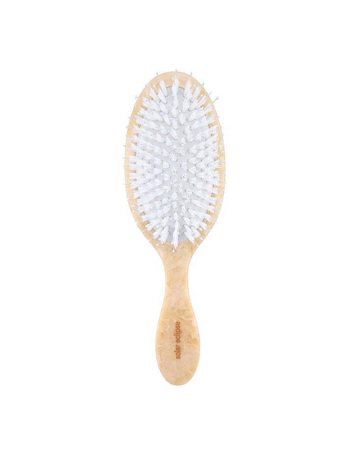 Hand-painted Spring Rose Amazing Hair Day Brush | Eco-Friendly
