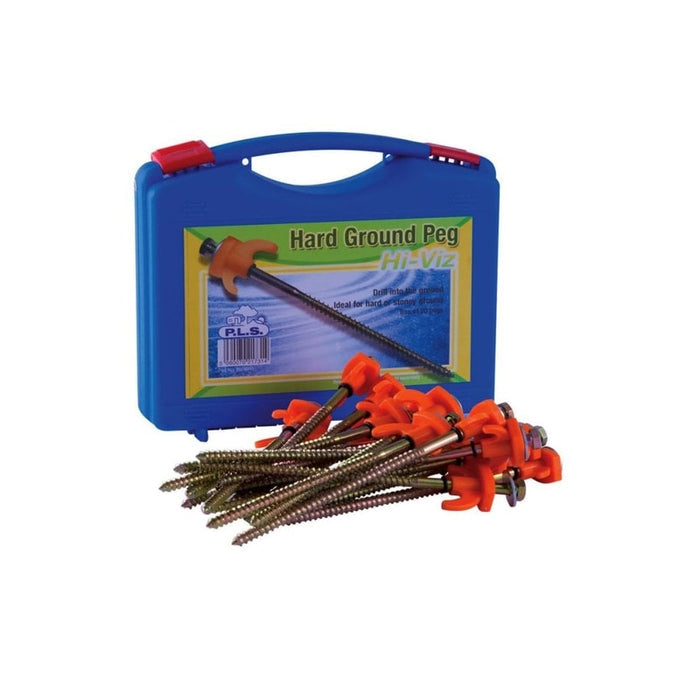 Hard Ground Hi-Viz Pegs Drill Type Per/20