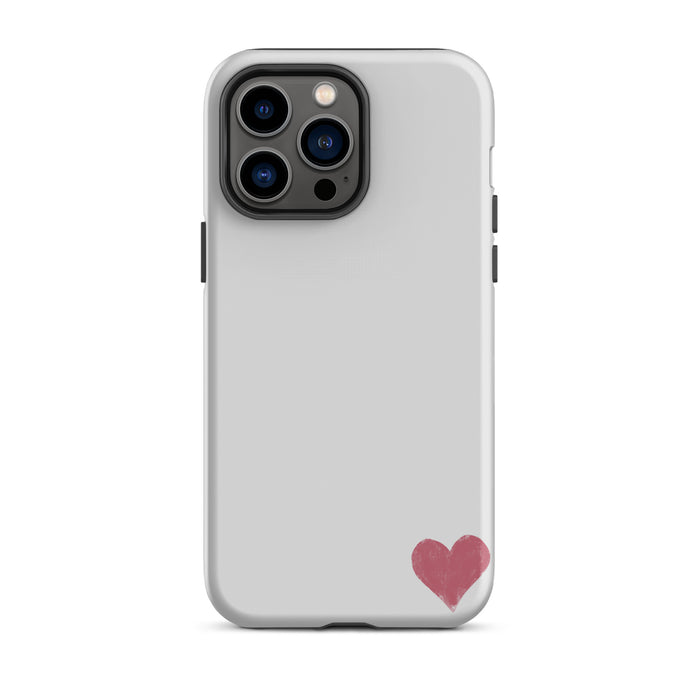 iphone case with small heart
