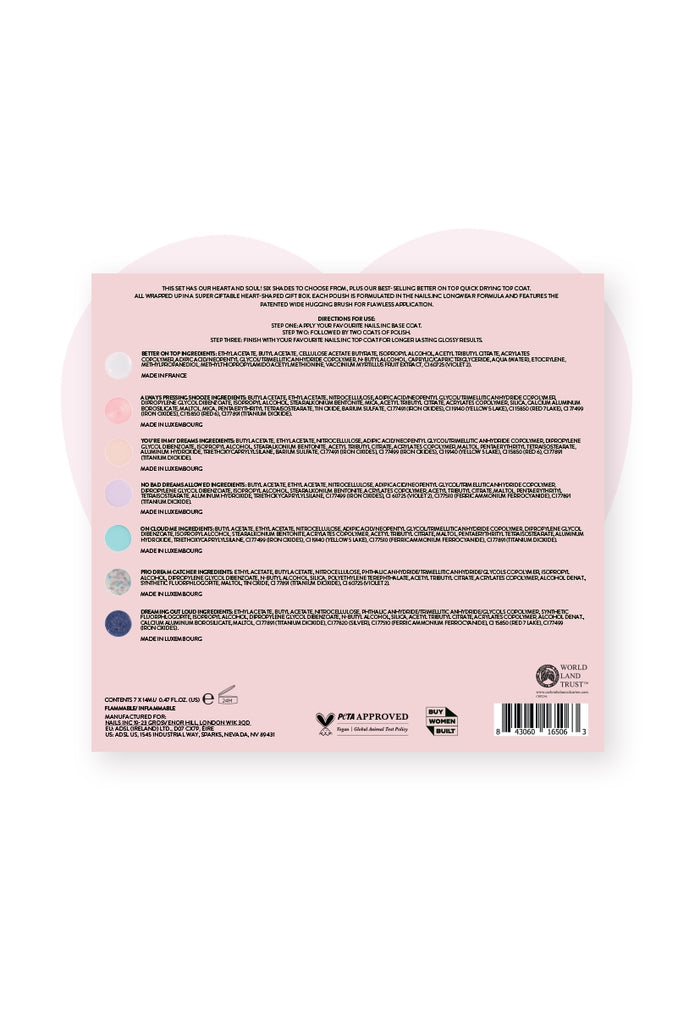 Heart To Get 7-Piece Nail Polish Set