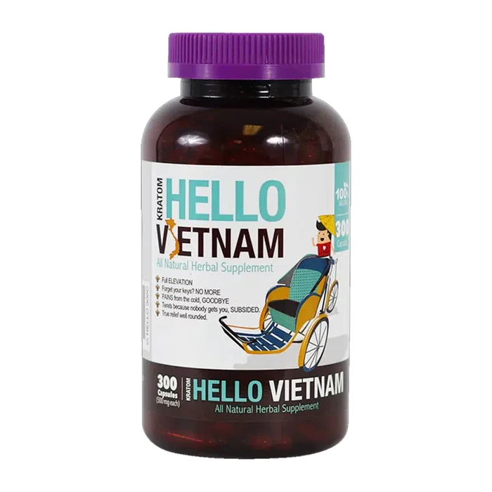HELLO VIETNAM KRATOM 300 CAPSULES