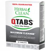 HERBAL CLEAN Q-TABS MAXIMUM CLEANSE | 10 CT