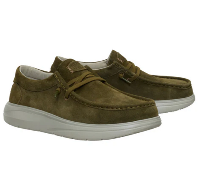 HEY DUDE Wally Comf Suede Shoes