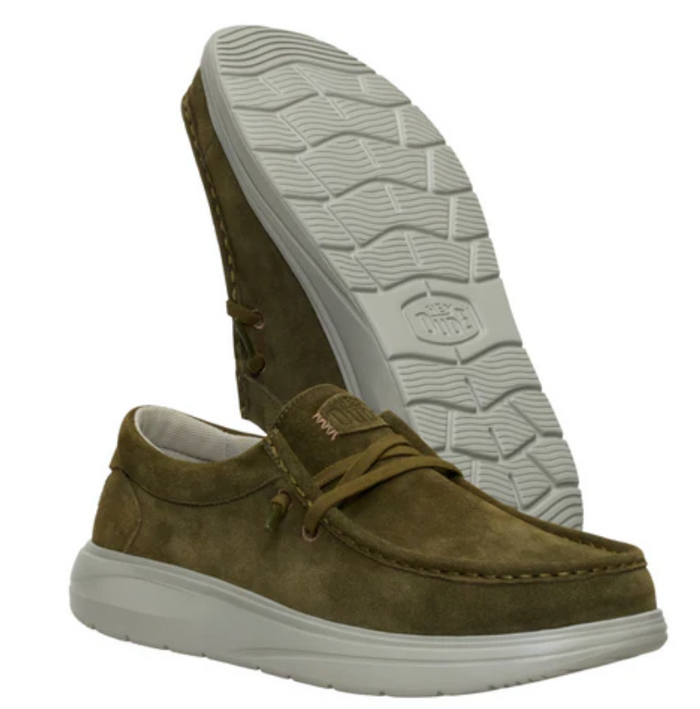 HEY DUDE Wally Comf Suede Shoes