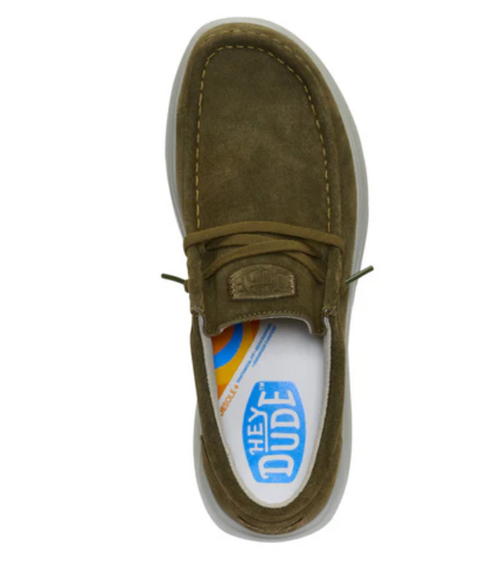 HEY DUDE Wally Comf Suede Shoes