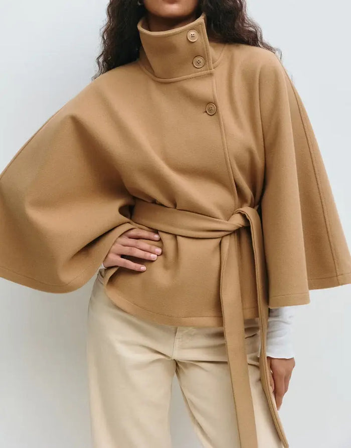 High Neck Buttoned Coat Dream World