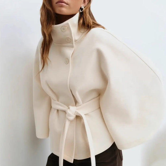 High Neck Buttoned Coat Dream World