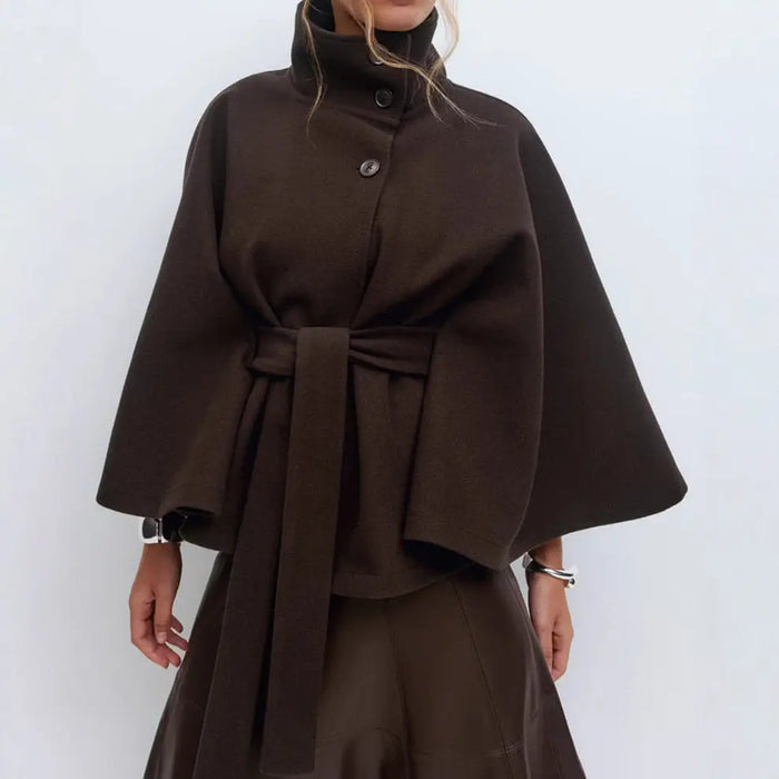 High Neck Buttoned Coat Dream World