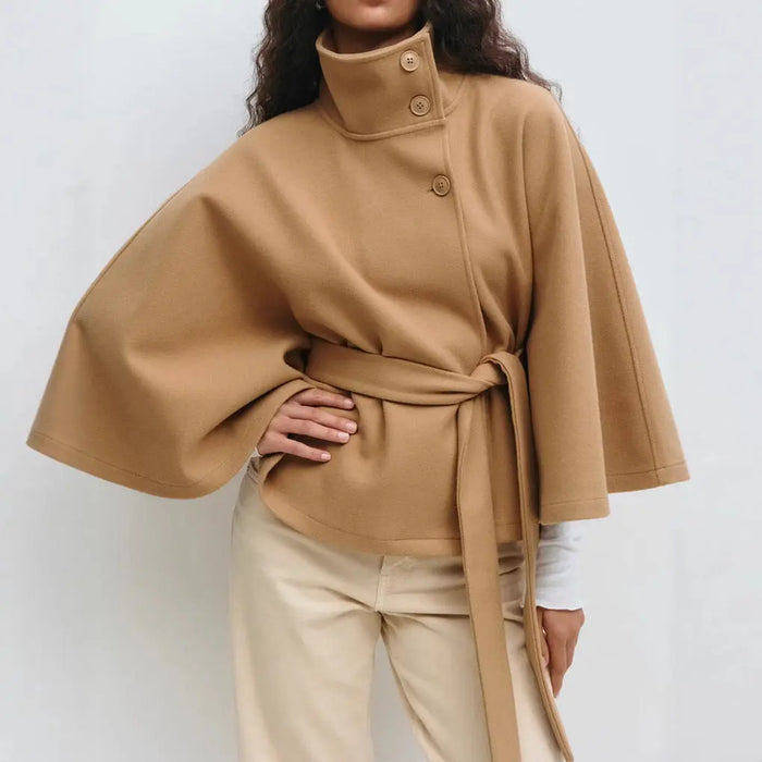 High Neck Buttoned Coat Dream World
