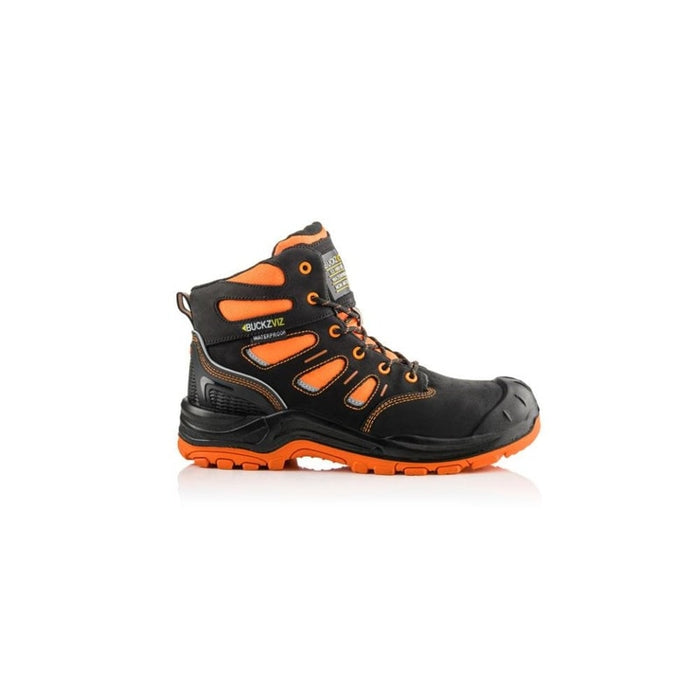 High Visibility Metal Free Waterproof Safety Boots