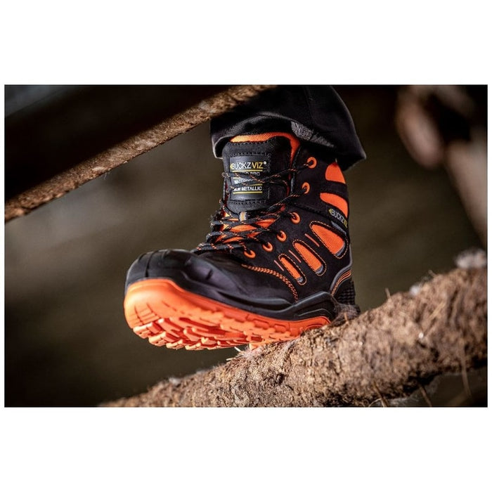 High Visibility Metal Free Waterproof Safety Boots
