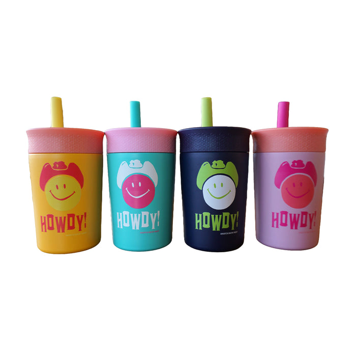 Howdy Smiley Cowboy Kid's Tumbler