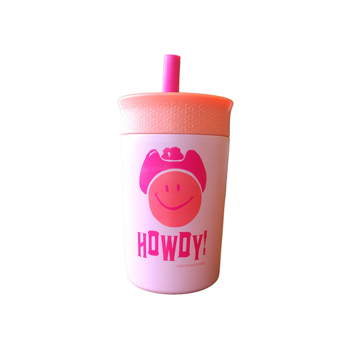 Howdy Smiley Cowboy Kid's Tumbler