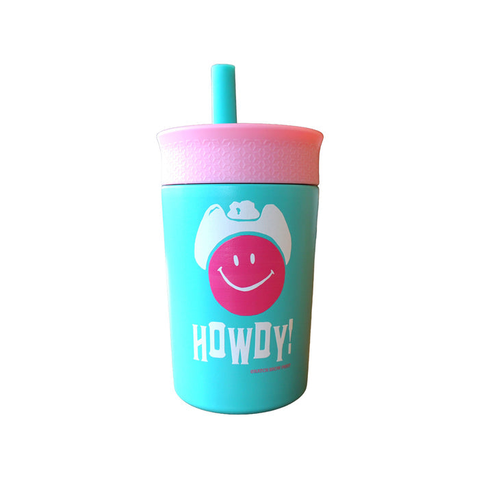 Howdy Smiley Cowboy Kid's Tumbler