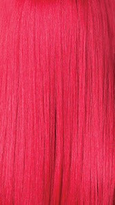 Human Hair Blend Hd Lace Front Wig Deep Wave 28"