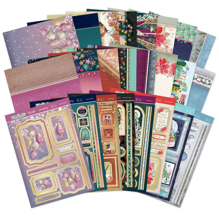 Hunkydory Crafts - Christmas Blockbuster 2023. Get ahead with your Christmas crafting and receive all 4 Christmas Blockbuster 2023 topper collections plus the Crafting with Hunkydory magazine - Christmas Edition 2023. Available at Embellish Away located in Bowmanville Ontario Canada.