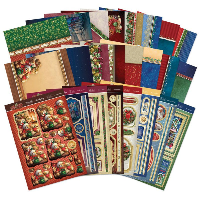 Hunkydory Crafts - Christmas Blockbuster 2023. Get ahead with your Christmas crafting and receive all 4 Christmas Blockbuster 2023 topper collections plus the Crafting with Hunkydory magazine - Christmas Edition 2023. Available at Embellish Away located in Bowmanville Ontario Canada.