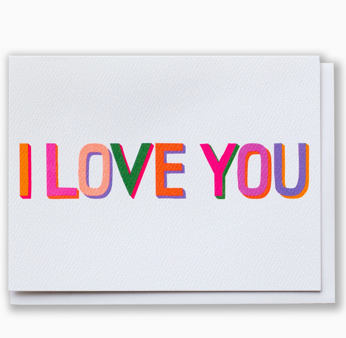 I love YOU Note Card