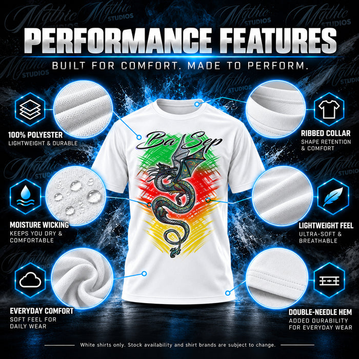 Personalized Chinese Dragon T-Shirt by Mythic Airbrush, additional product image 3