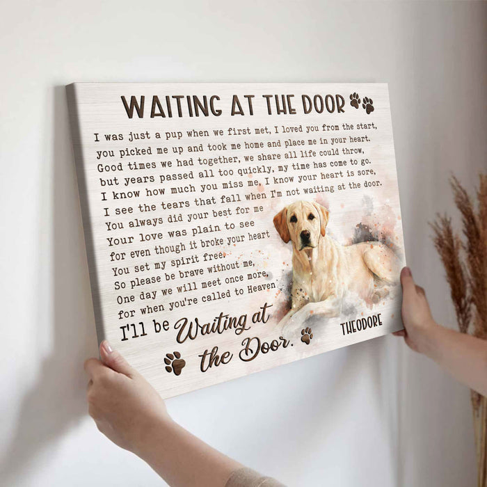 i'll be waiting at the door