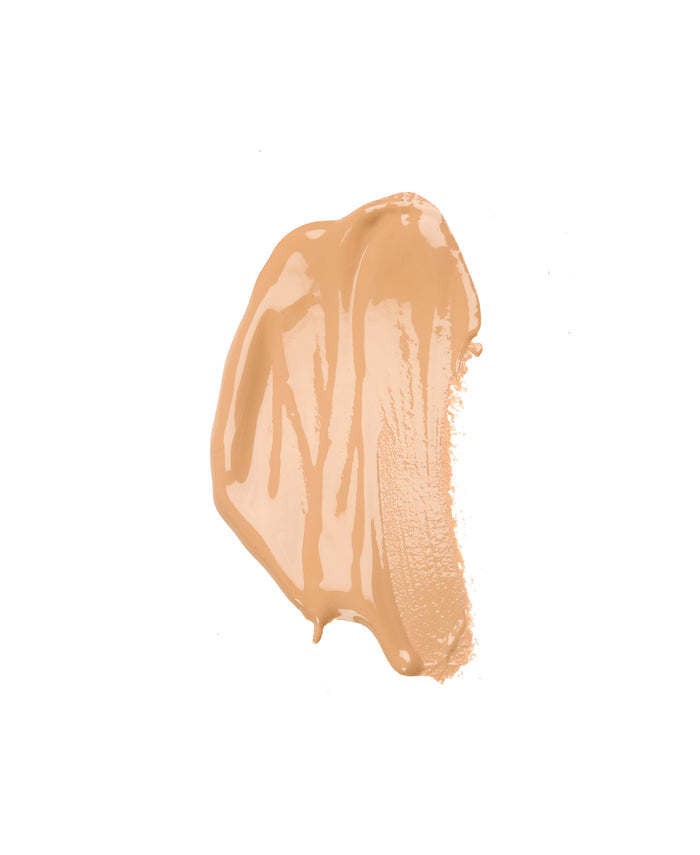 Swatch of Suntegrity Impeccable Skin Medium Coverage CC Cream foundation with SPF 30 in shade 'Tan'