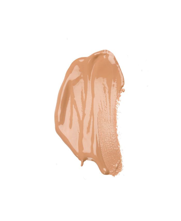 Swatch of Suntegrity Impeccable Skin Medium Coverage CC Cream foundation with SPF 30 in shade 'Bronze'