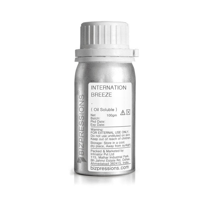 INTERNATIONAL BREEZE - Fragrance ( Oil Soluble ) - 100 gm