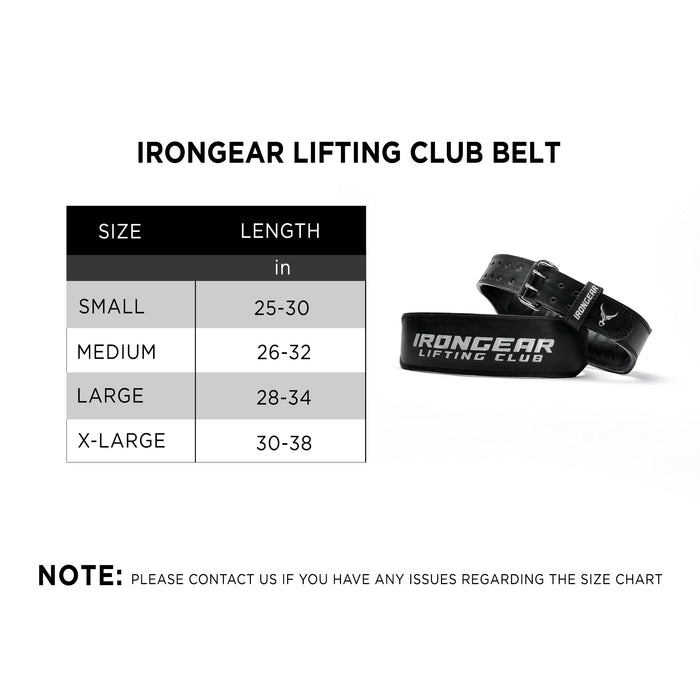 IRONGEAR Lifting Club Belt - IRONGEAR Fitness