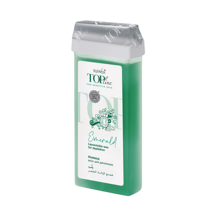 Italwax - Emerald Top Line Wax Cartridge, 100ml