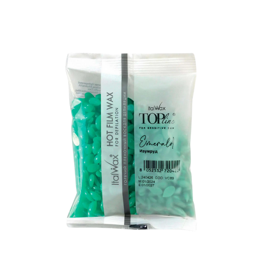Italwax - Hard Wax Emerald Top Line, 100g