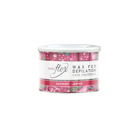 Italwax - Raspberry Flex Wax Tin, 400ml