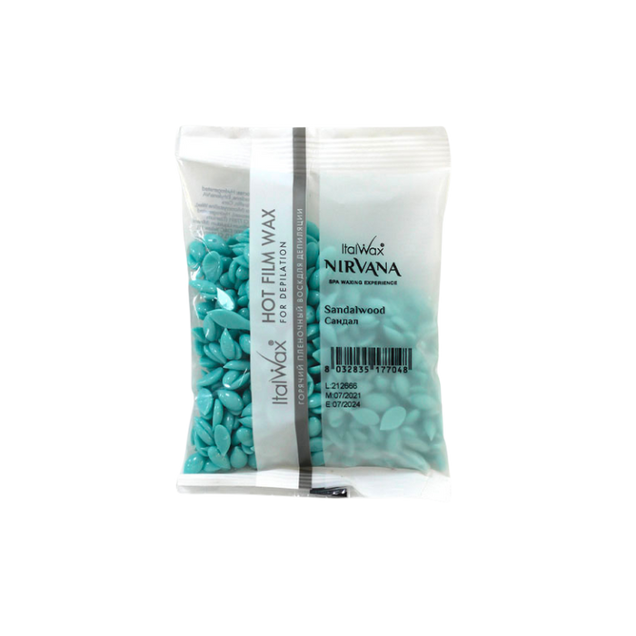 Italwax - Vanira Film Wax Sandalwood, 100g *EXPIRES 02/27*