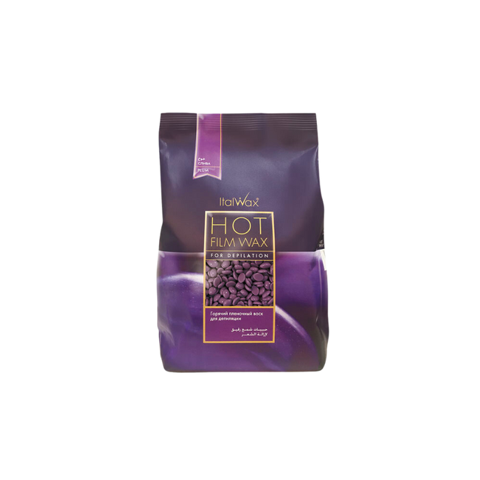 Italwax- Hard Wax Plum, 500g