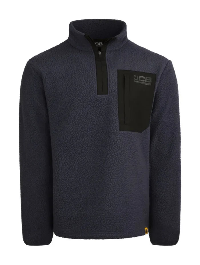 JCB Workwear Borg Fleece Navy