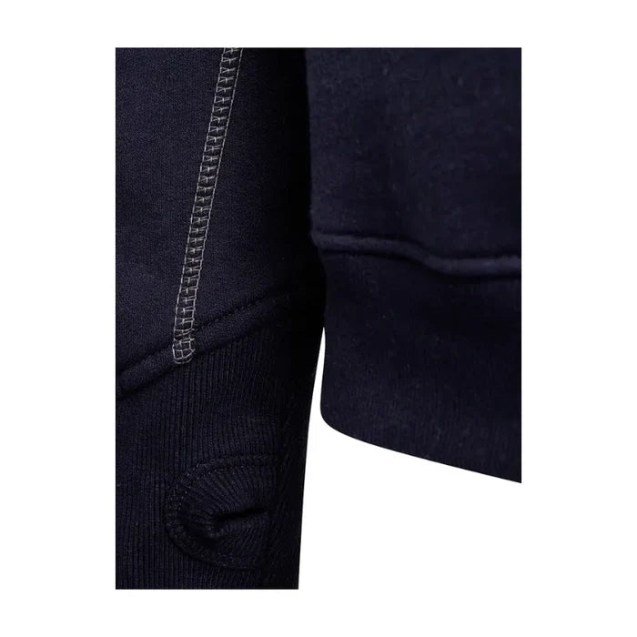 JCB Workwear Horton Hoodie - Classic Workwear Pullover for Trades and Contractors Navy/Black