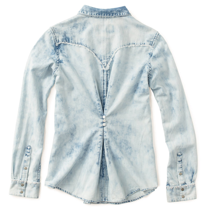 Jessie Shirt in Chambray by Madison Creek Outfitters