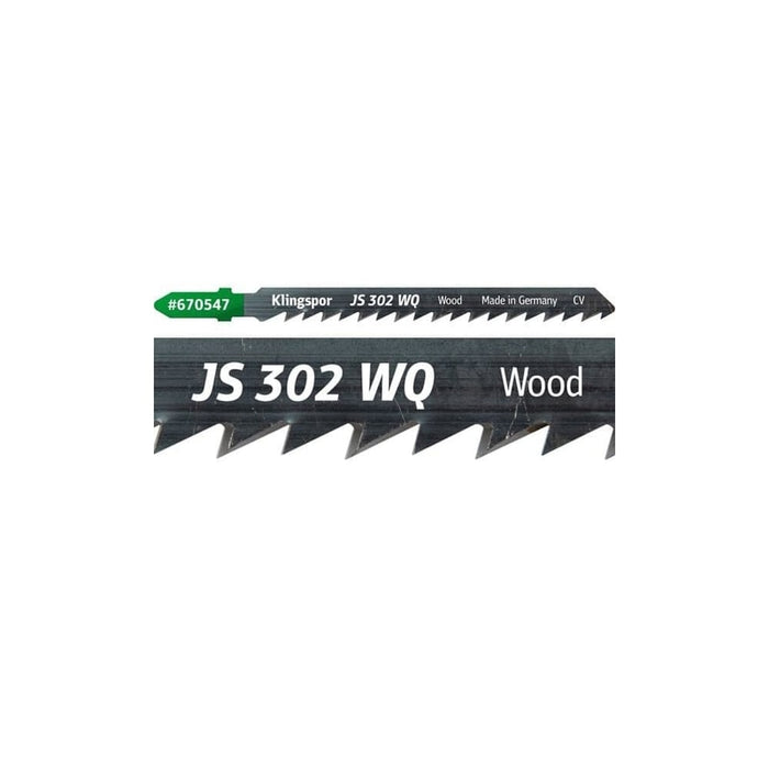 JS 302 WQ Extra Wood Jigsaw Blades