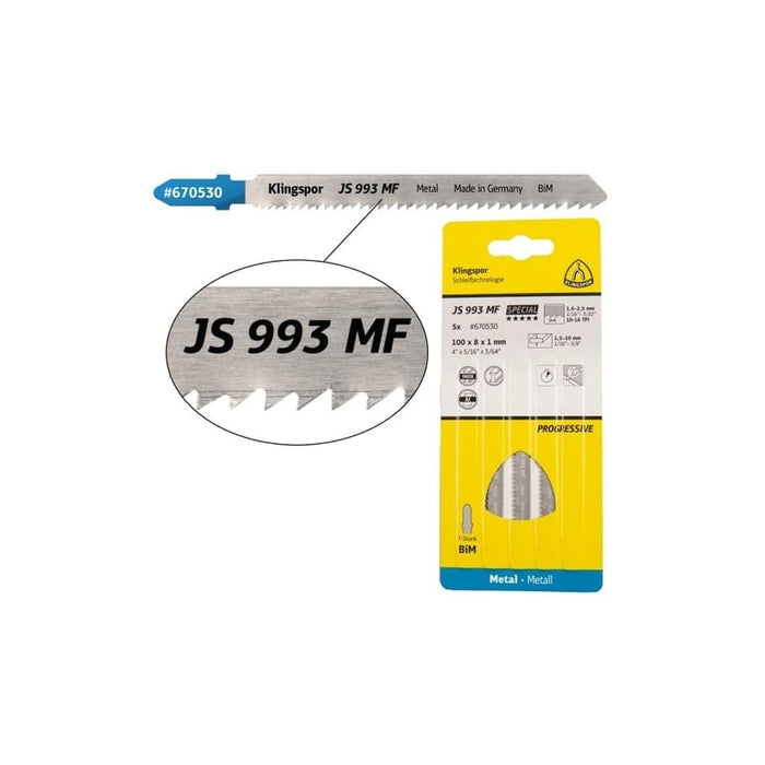 JS 993 MF Special Jig Saw Blades