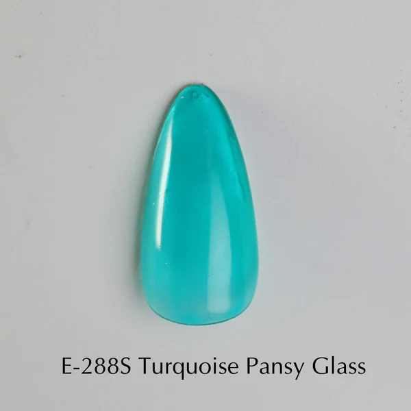 K- E-288S Turquoise Pansy Glass Color Gel 2.5g