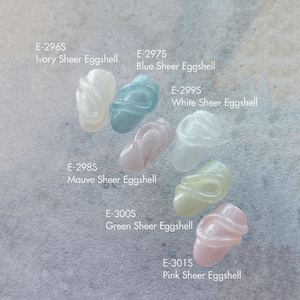 K- E-301S Pink Sheer Eggshell Color Gel 2.5g