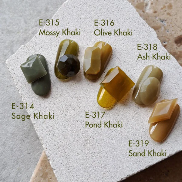K- E-318 Ash Khaki Color Gel 2.5g