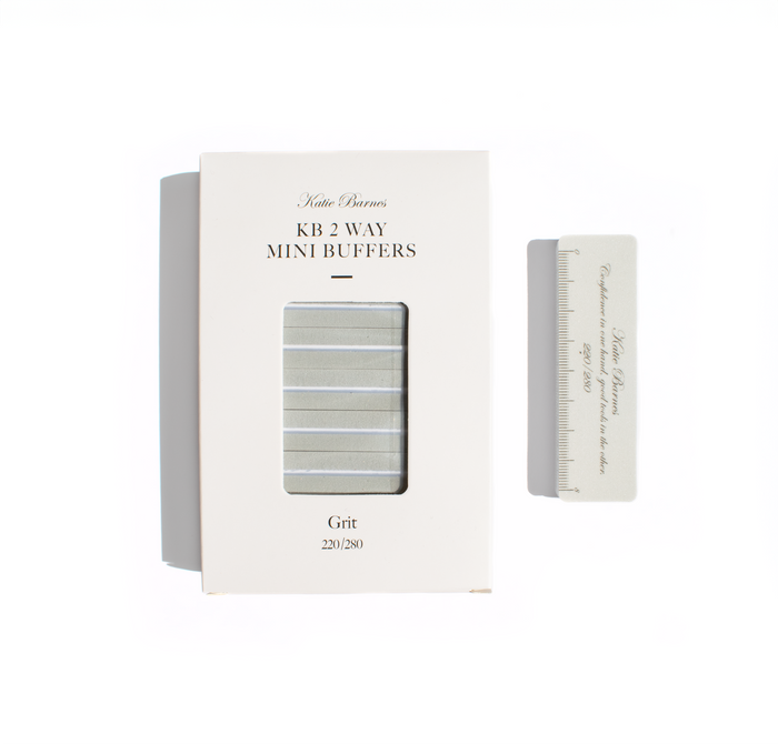 KB MINI 2 Way Sponge Nail Buffer 220/280 grit