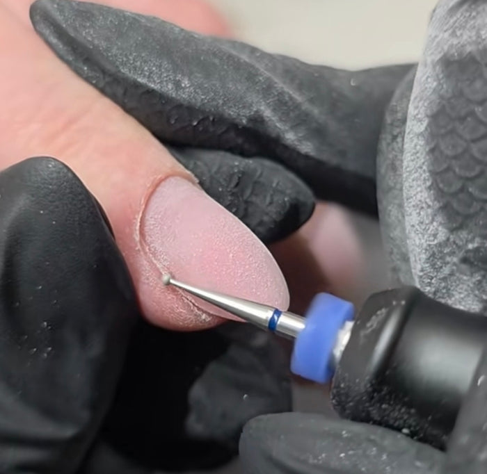 KB x OPI Tiny Cuticle Ball E-File Bit