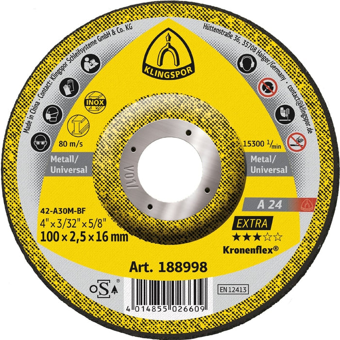 Kronenflex A24 Extra Cutting Discs Per/25