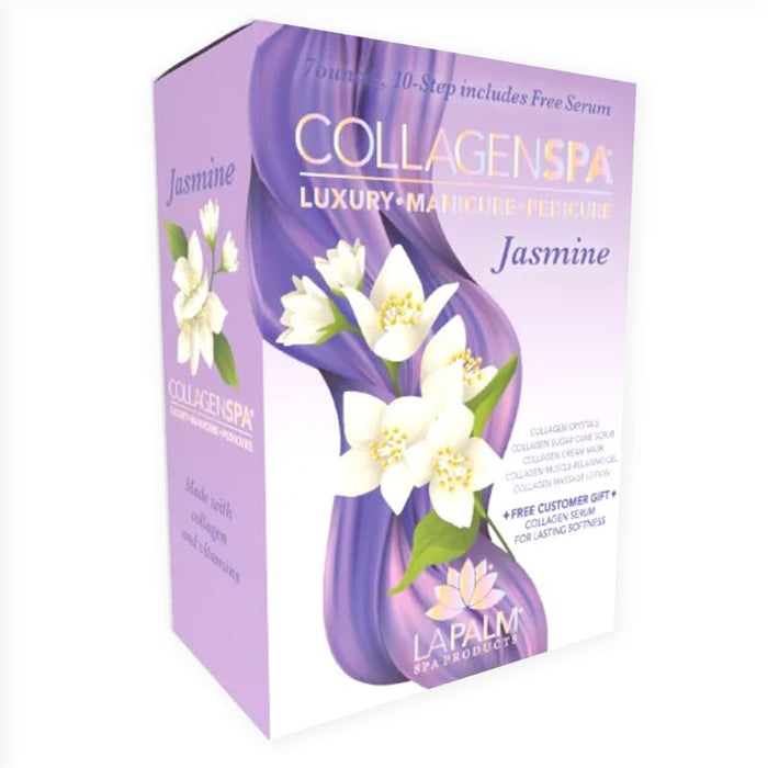 La Palm Collagen Spa Luxury Manicure & Pedicure 10 Step Kit - (Case 60pcs)