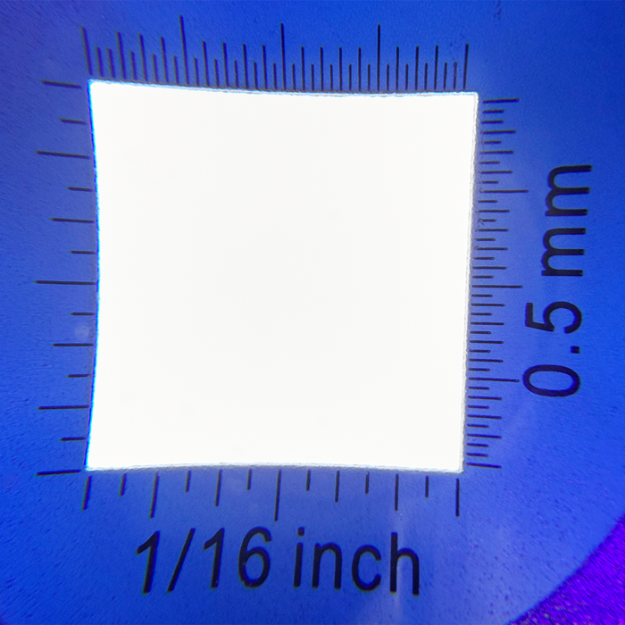 LED Quantity 6 30X Handheld Pipe Metal Scale Magnifier LED UV Currency Checker MG02104171