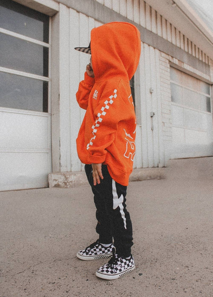 Lightning Bolt Joggers | Black